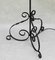 Mid-Century French Wrought Iron Floor Lamp, 1950s 2