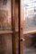 Antique Industrial Glass and Wood Cabinet 9