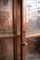 Antique Industrial Glass and Wood Cabinet, Image 9
