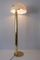 German Brass and Plastic Floor Lamp by Florian Schulz, 1970s 12