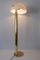 German Brass and Plastic Floor Lamp by Florian Schulz, 1970s, Image 12
