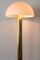 German Brass and Plastic Floor Lamp by Florian Schulz, 1970s, Image 4