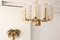 Mid-Century Brass and Glass Chandelier in the Style of Carl Fagerlund for Orrefors 6