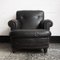 Art Deco Italian Leather Lounge Chairs from Poltrona Gaidano, 1930s, Set of 2 33