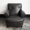 Art Deco Italian Leather Lounge Chairs from Poltrona Gaidano, 1930s, Set of 2 35