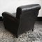 Art Deco Italian Leather Lounge Chairs from Poltrona Gaidano, 1930s, Set of 2 8