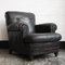 Art Deco Italian Leather Lounge Chairs from Poltrona Gaidano, 1930s, Set of 2, Image 1