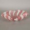 Pink and White Murano Glass Bowl, 1950s 6