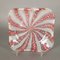 Pink and White Murano Glass Bowl, 1950s 5