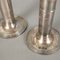 Art Deco German Metal and Silver Plating Candleholders, 1930s, Set of 2 3