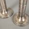 Art Deco German Metal and Silver Plating Candleholders, 1930s, Set of 2, Image 3