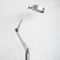 Industrial Italian Chrome Plating and Glass Floor Lamp from DALE Italia, 1960s 9