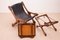 Sling Chair & Fußhocker von Don Shoemaker für Señal, S.A., 1960er 2