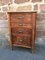 Vintage Industrial Fir Commode, 1930s, Image 1