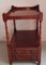 Vintage English Mahogany Side Table 1