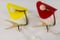 Lampes de Bureau en Laiton et Verre Acrylique, Allemagne, 1950s, Set de 2 8