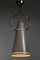 Italienische Mid-Century Deckenlampe aus Messing & Metall, 1950er 4