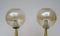 Space Age German Brass and Glass Table Lamps, 1960s, Set of 2, Image 3