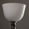 Art Deco French Metal and Opaline Glass Table Lamp from Mazda, 1930s, Image 8