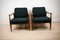 GFM-87 Beech and Fabric Armchairs by Juliusz Kędziorek for Gościcińskie Fabryki Mebli, 1960s, Set of 2, Image 4