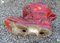 Vintage Red Shoe Planter, Image 8