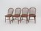 Art Deco Windsor Beech Dining Chairs from Thonet Mundus, 1930s, Set of 4 3