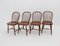 Art Deco Windsor Beech Dining Chairs from Thonet Mundus, 1930s, Set of 4, Image 3