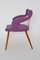 Mid-Century Beech and Skai Armchair, 1950s 3