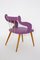 Mid-Century Beech and Skai Armchair, 1950s 2