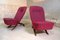 Canvas Congo Lounge Chairs by Theo Ruth for Dux, 1950s, Set of 2 8