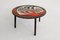 French Glazed Concrete Brutalist Coffee Table from Vallauris, 1950s 1
