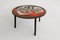 French Glazed Concrete Brutalist Coffee Table from Vallauris, 1950s 1