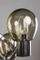 Lámpara de araña Sputnik vintage de cristal ahumado de 6 brazos, Imagen 7