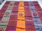 Vintage Turkish Colorful Wool Kilim Rug, 1970s, Image 9