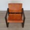 Leather and Pine Lounge Chair by Karin Mobring for Ikea, 1970s, Image 5
