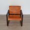 Leather and Pine Lounge Chair by Karin Mobring for Ikea, 1970s, Image 7