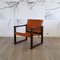 Leather and Pine Lounge Chair by Karin Mobring for Ikea, 1970s, Image 1