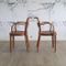 Wooden Armchairs from Thonet, 1930s, Set of 2 6