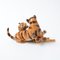 Italian Porcelain Sculpture of Playing Tigers by Ronzan, Image 2