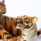 Italian Porcelain Sculpture of Playing Tigers by Ronzan, Image 4