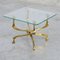 Table d'Appoint Vintage en Bronze par Willy Daro 1