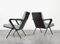 Repose Easy Chairs by Friso Kramer for Ahrend de Cirkel, 1959, Set of 2, Image 6