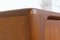 Vintage Danish Teak and Walnut Highboard by H.W. Klein for Bramin, Image 10