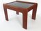 Mid-Century Teak & Black Formica Side Table, 1960s, Image 5