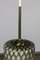 Mid-Century Brass and Glass Ceiling Lamp 8