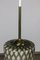 Mid-Century Brass and Glass Ceiling Lamp, Image 8