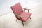 Czech Pink Armchairs from TON, 1960s, Set of 2 5