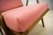 Tschechische Sessel in Pink von TON, 1960er, 2er Set 6