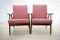 Tschechische Sessel in Pink von TON, 1960er, 2er Set 3