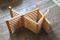 Modernist Beech Folding Stool, 1960s, Image 4